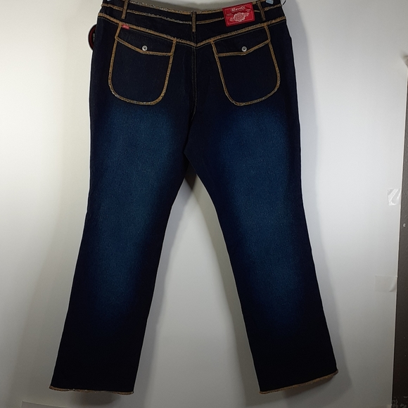 ReVolt Women's Jeans Raw Seams  Size 20 - Picture 8 of 16